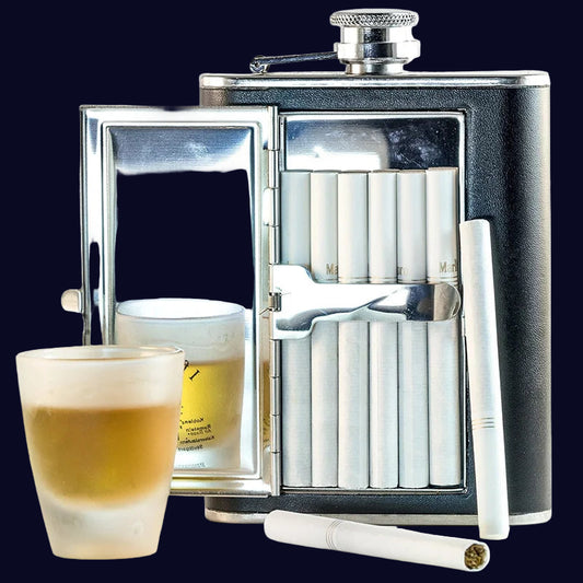 Vice Flask™ – Smokes, Shots & Mirror Edition