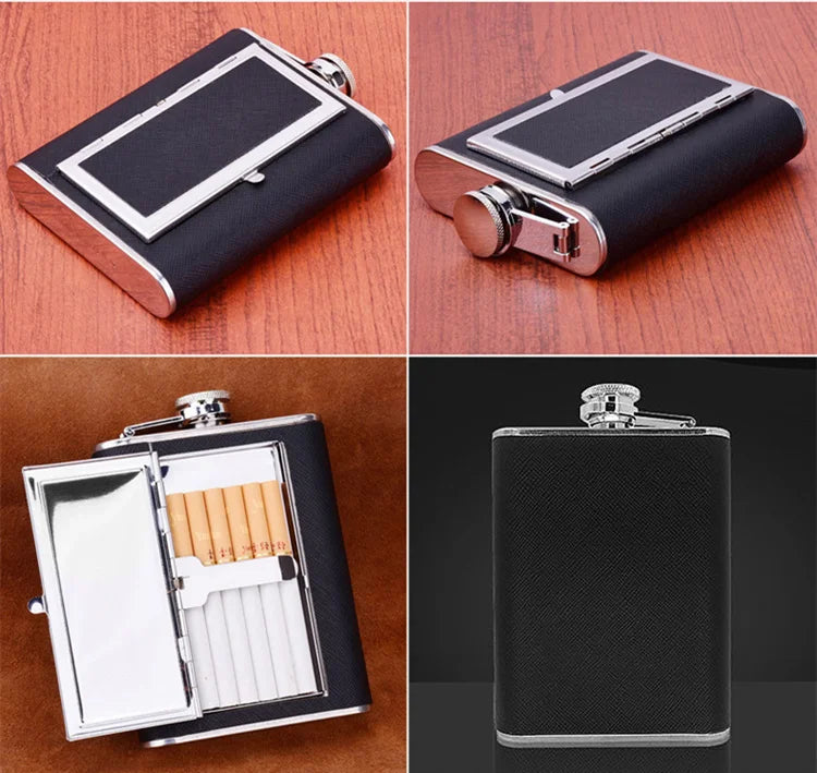 Vice Flask™ – Smokes, Shots & Mirror Edition